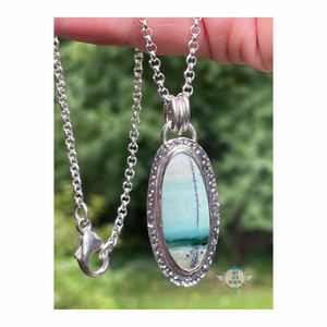 COLLAWOOD PEBBLE BEACH PENDANT NECKLACE