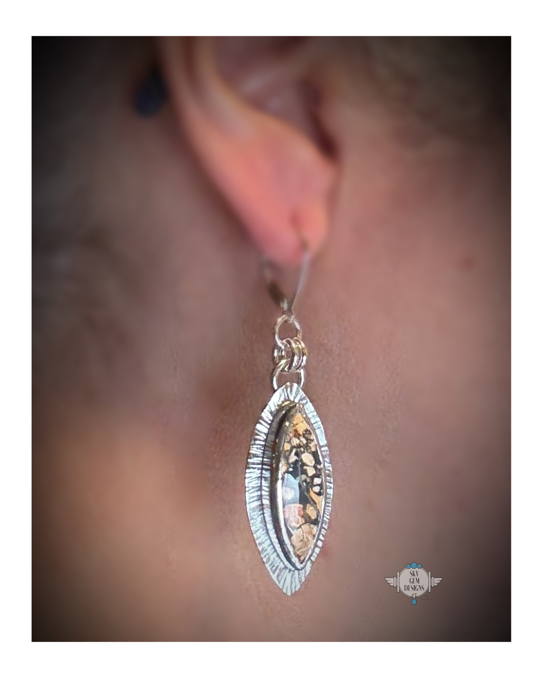 MARIPOSA MONARCA MARQUIS EARRINGS