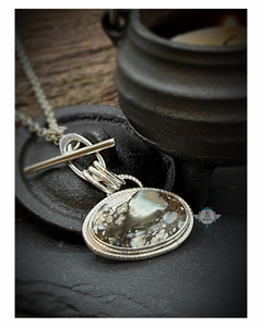 BLOOD MOON SEPTEMBER PENDANT NECKLACE