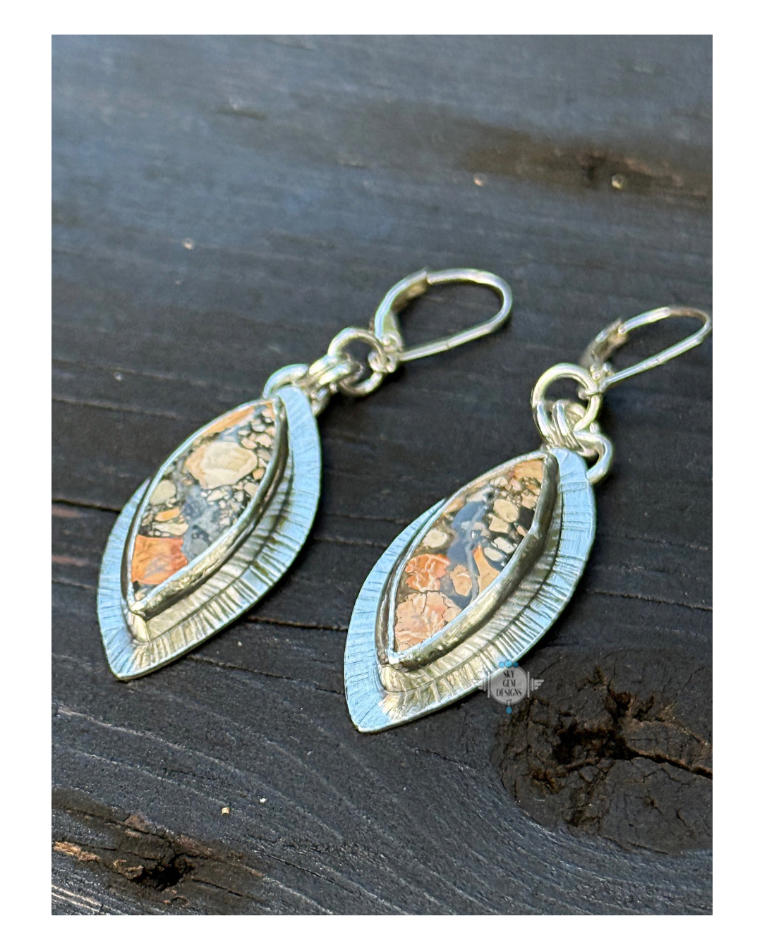 MARIPOSA MONARCA MARQUIS EARRINGS