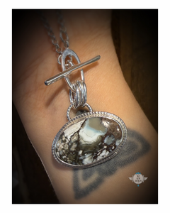 BLOOD MOON SEPTEMBER PENDANT NECKLACE