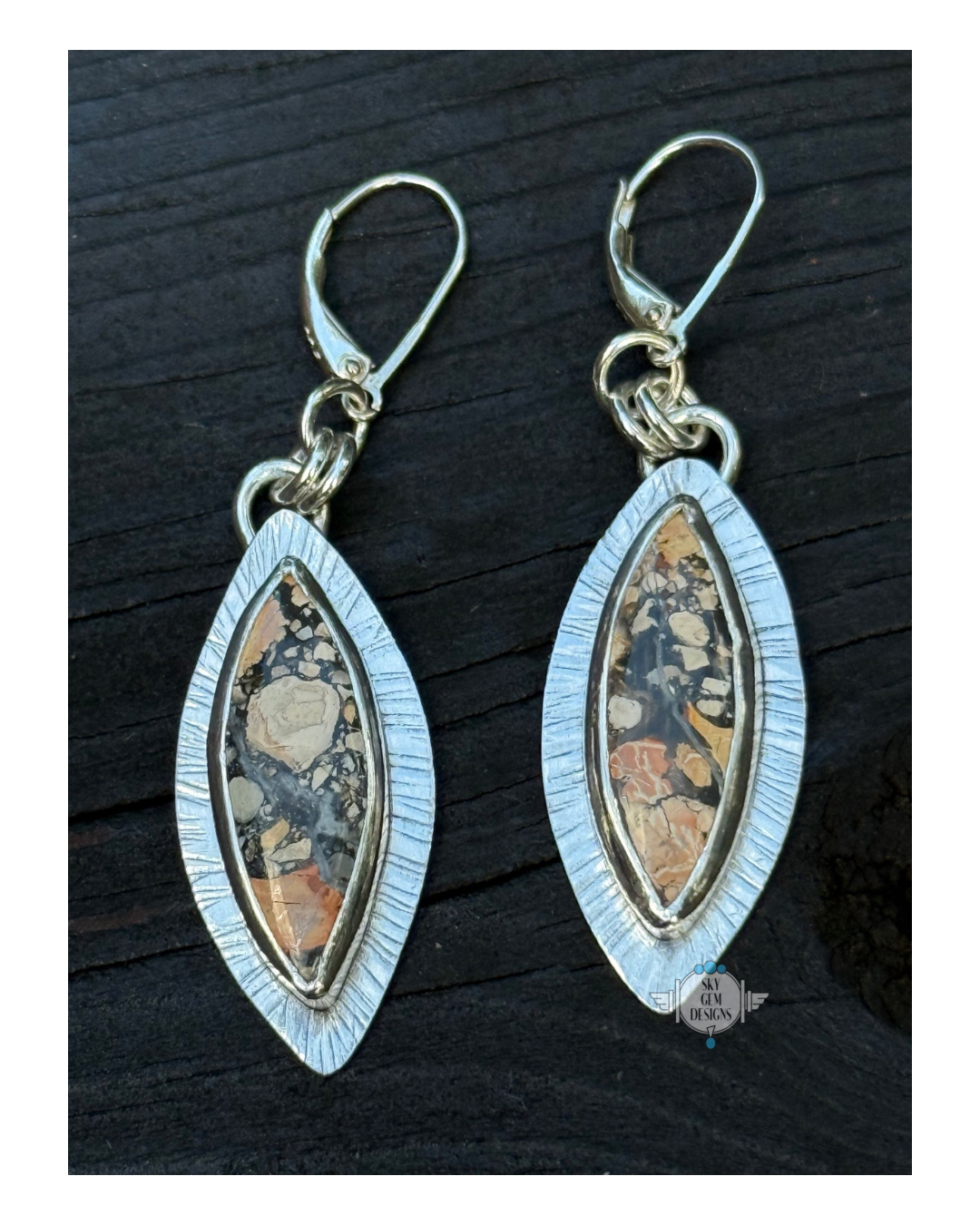 MARIPOSA MONARCA MARQUIS EARRINGS
