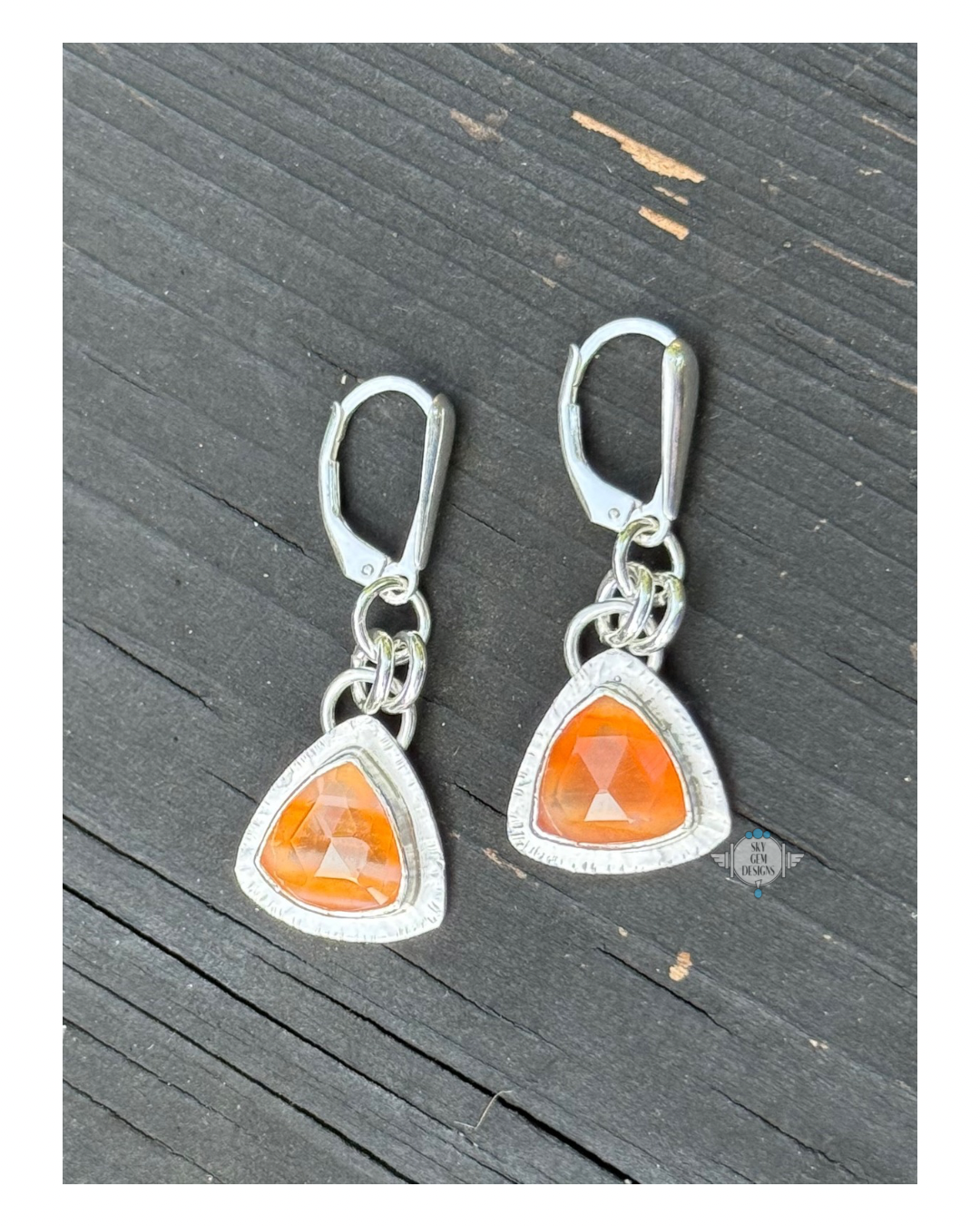SUMMER SOLSTICE TRILLION EARRINGS
