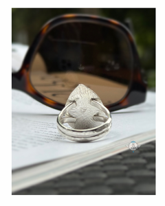 STRAWBERRY MOON OPAL RING