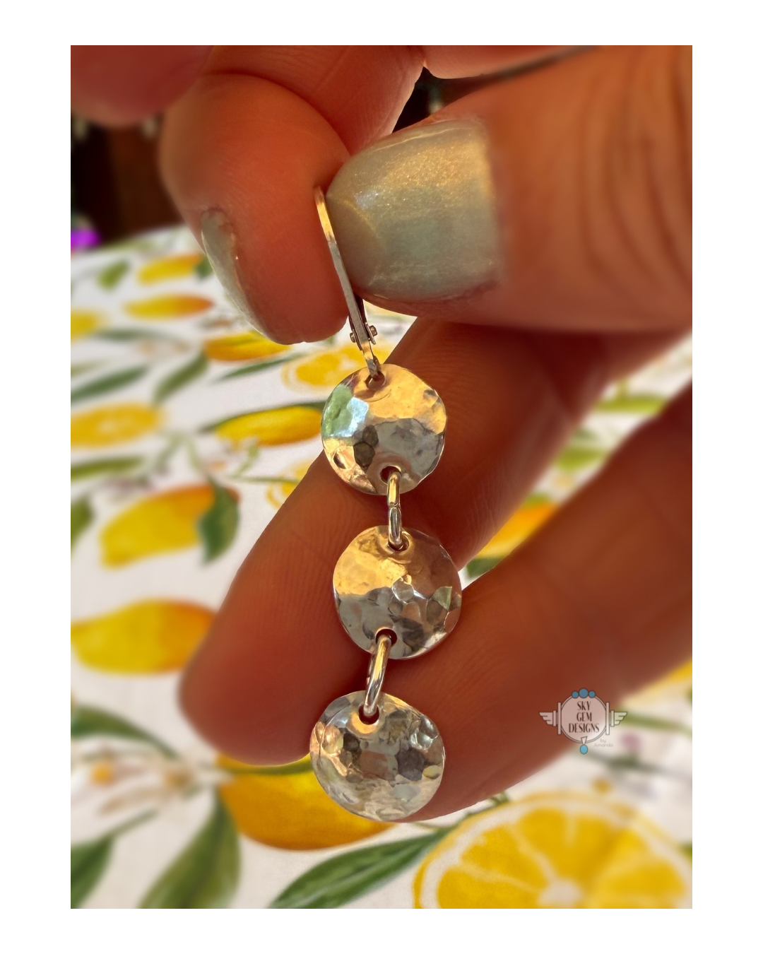 LUNA MOONS DROP EARRINGS