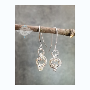 ENDLESS CIRCLE POWER OF THREE EARRINGS