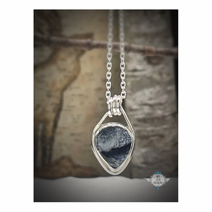 SNOW SCAPES NIGHT SKY PENDANT NECKLACE #2