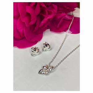 LEAF PENDANT NECKACE